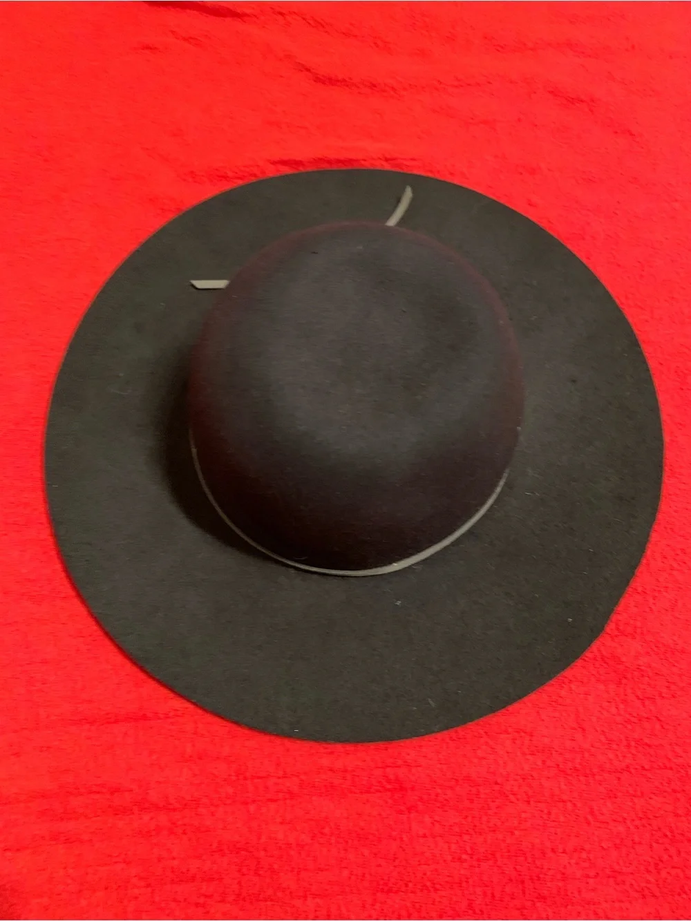 Vintage San Diego Hat Company Felted Wool Floppy Fedora Hat Black - Picture 11 of 16